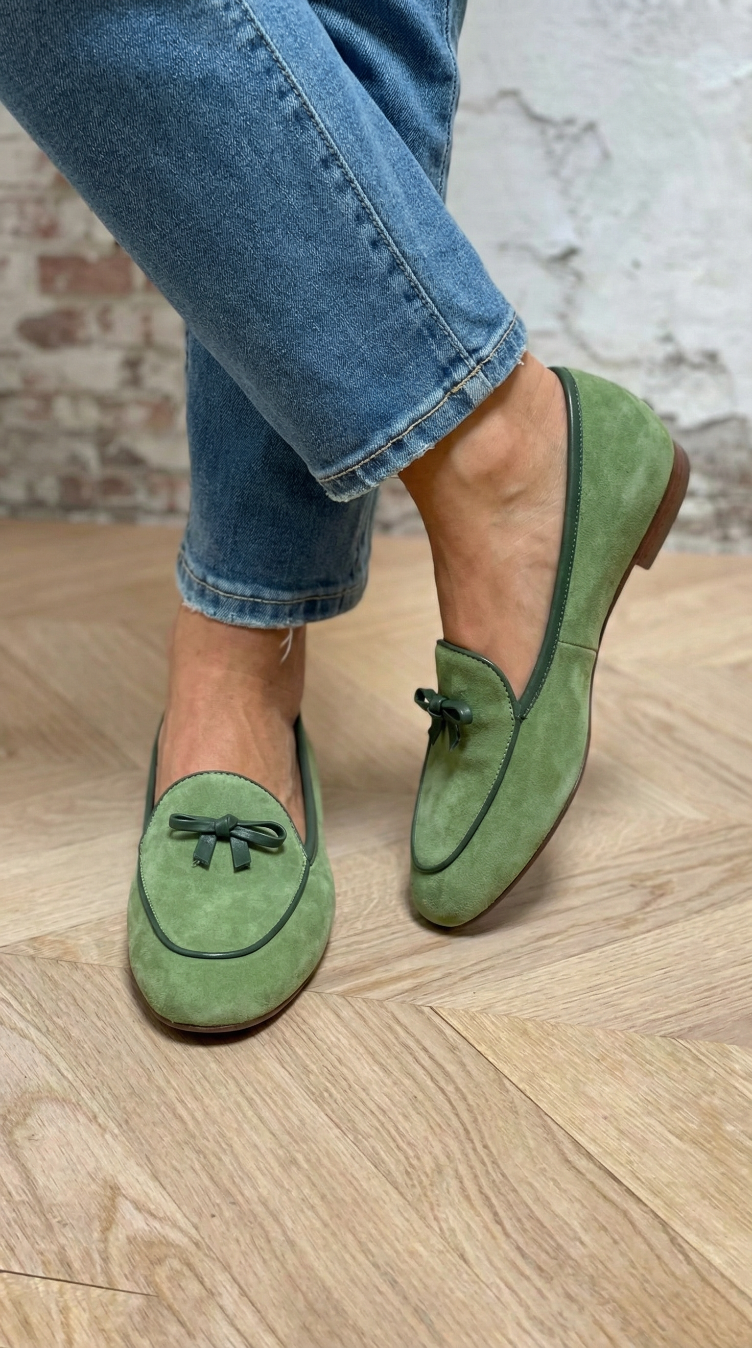 Geneviève - Zapato Plano Elegante con Lazo