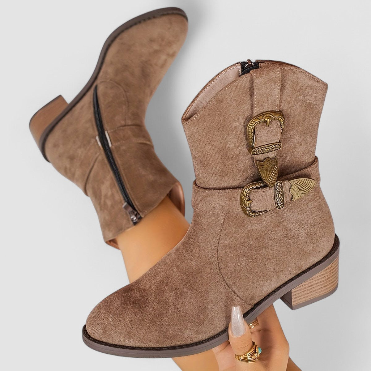 Léa | Botas Western Ortopédicas