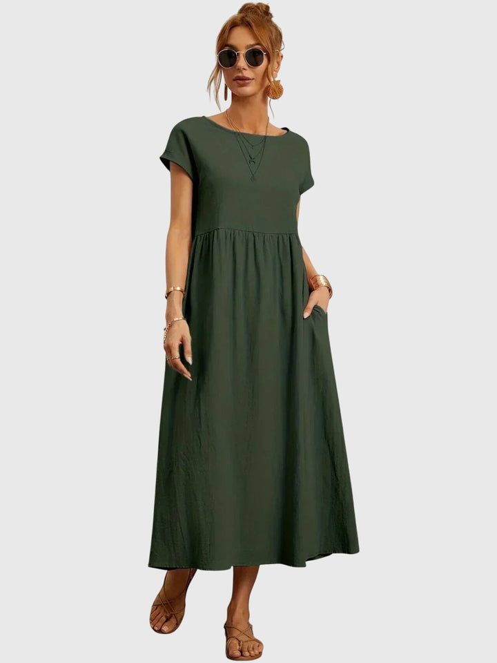 Giselle | Vestido Casual con Bolsillos