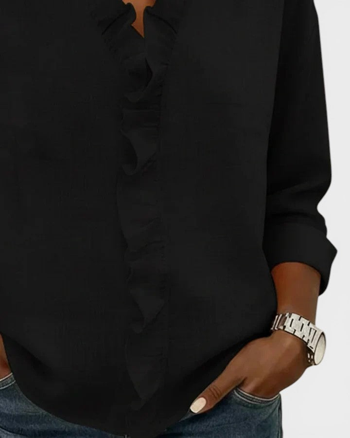 Jimena™ | Blusa con volantes elegante y ligera