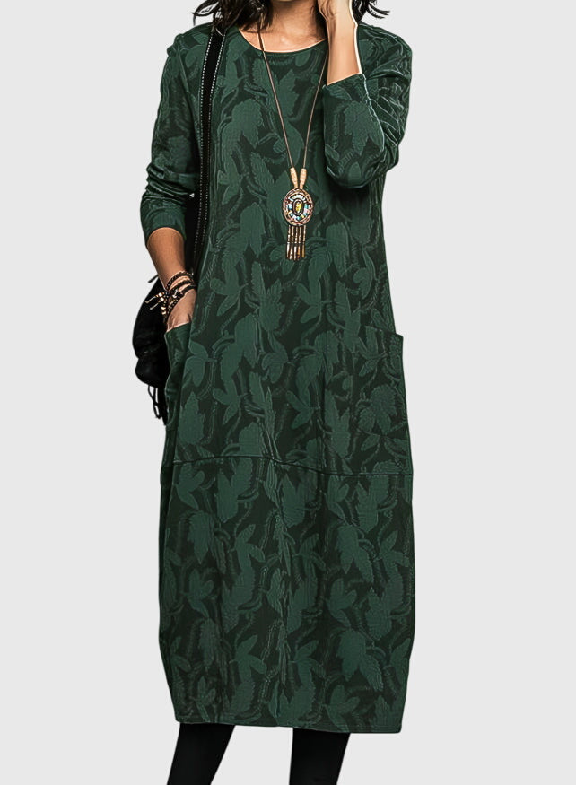 Victoria | Vestido Casual con Cuello Redondo