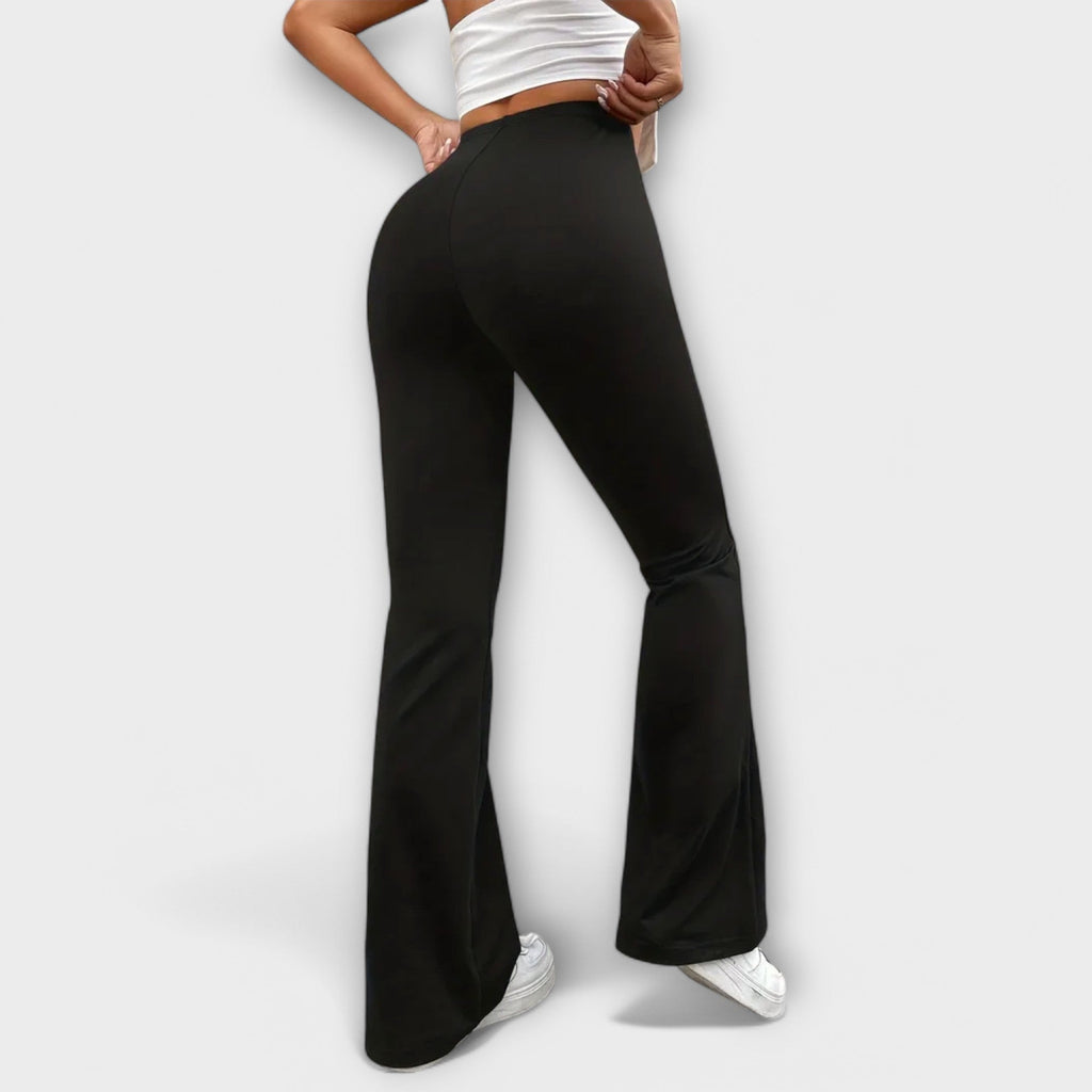 Camille | Pantalón Relajado con Piernas Acampanadas