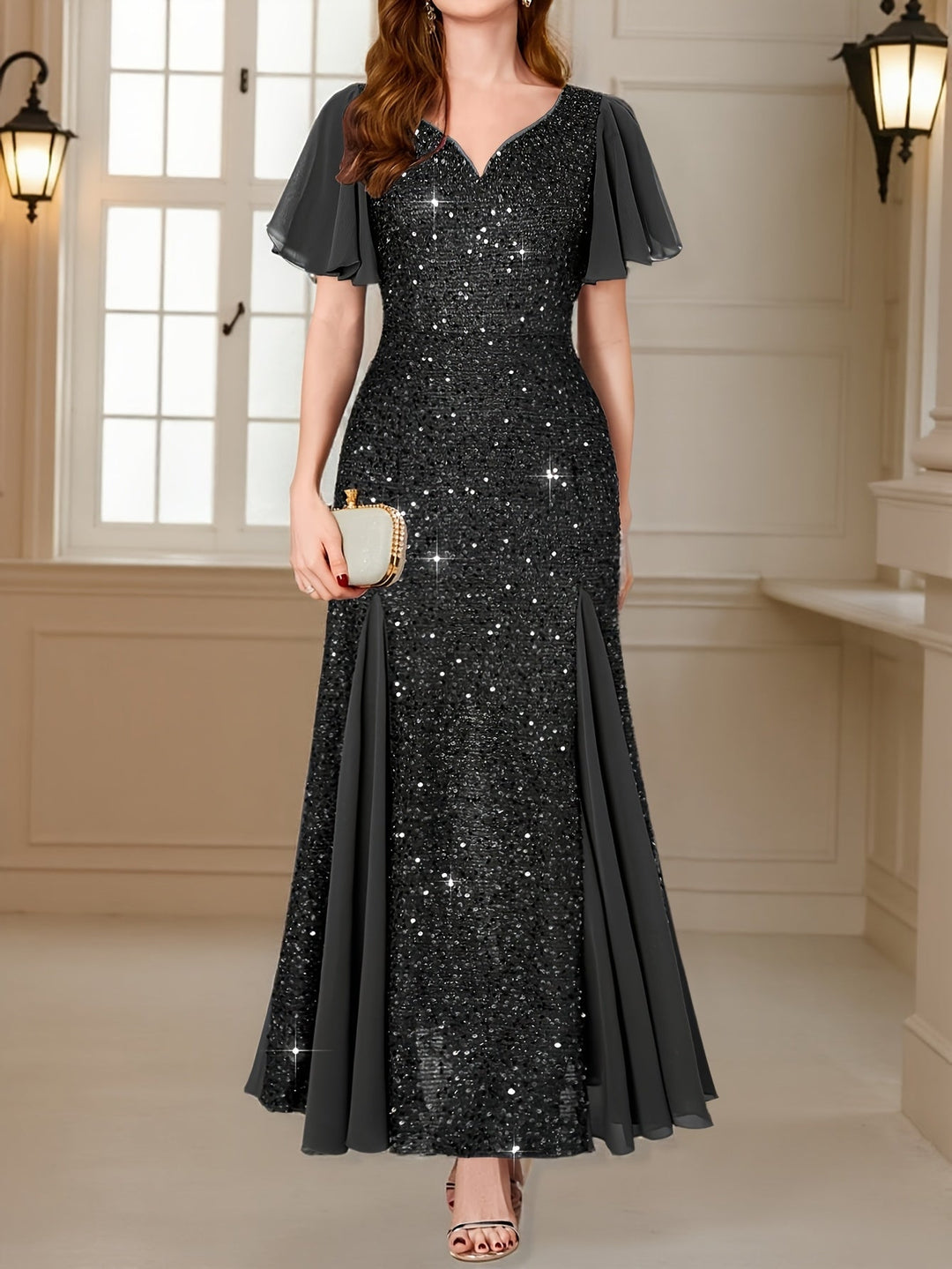 Clara | Vestido de Noche Clásico para Celebraciones