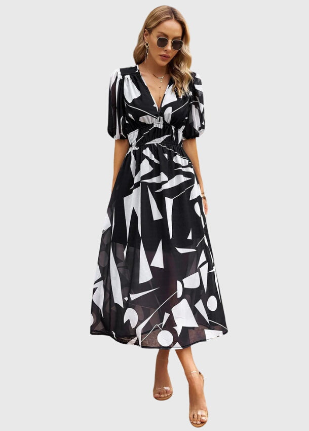 Merlin | Vestido Midi Floral Halagador