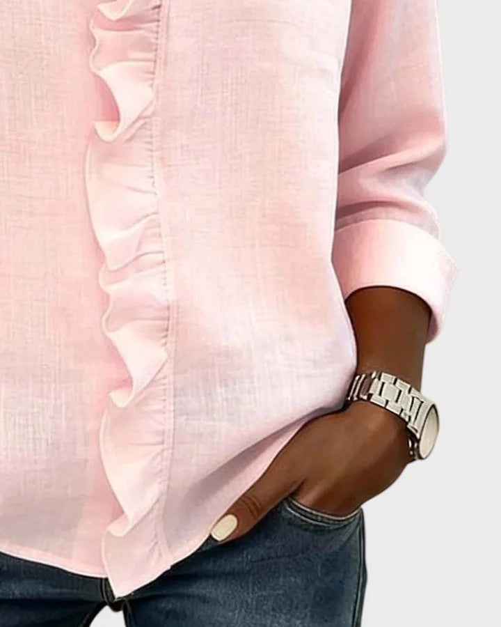 Jimena™ | Blusa con volantes elegante y ligera