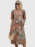 Bella | Robe Midi Floral Elegante