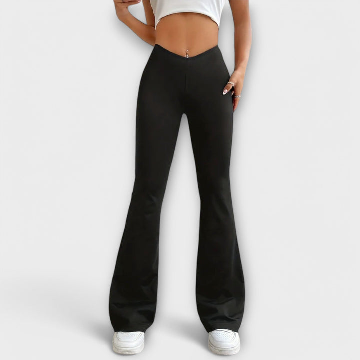 Camille | Pantalón Relajado con Piernas Acampanadas