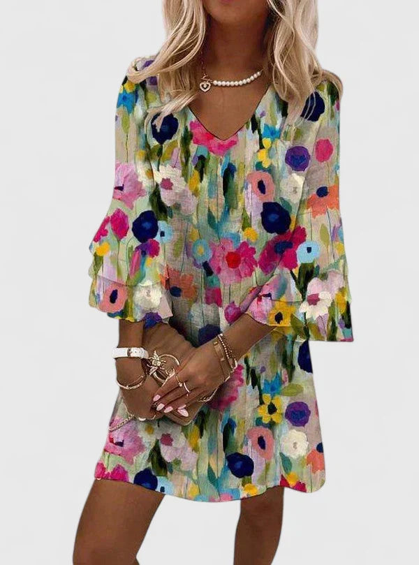 Elviera | Robe Mini Élégante