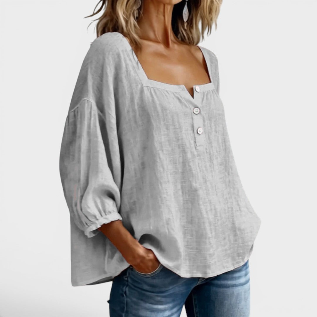 Elena™ | Blusa casual elegante