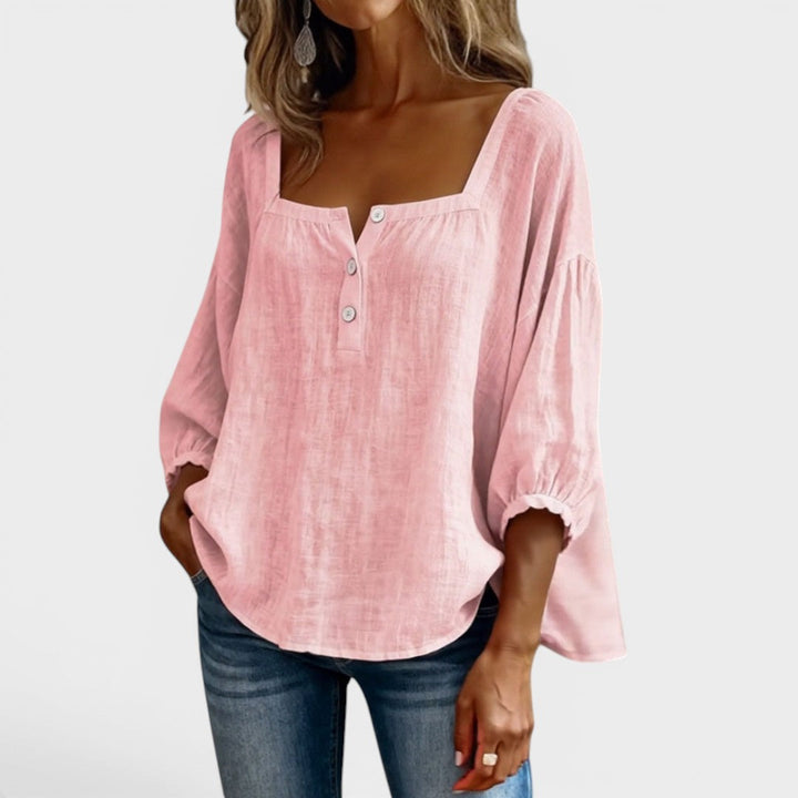 Elena™ | Blusa casual elegante