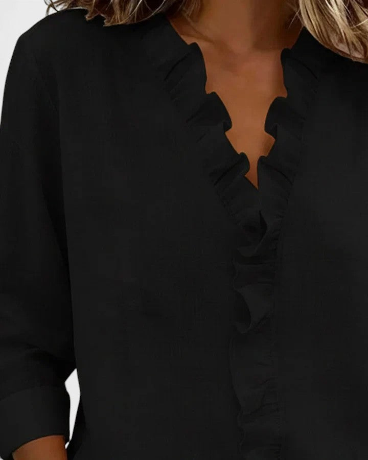 Jimena™ | Blusa con volantes elegante y ligera