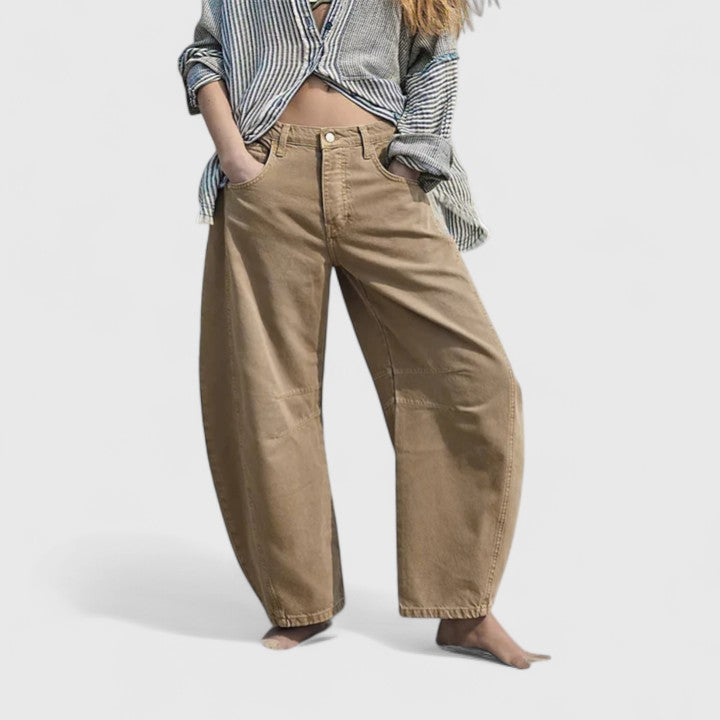 Maëlle | Pantalones Amplios Confortables