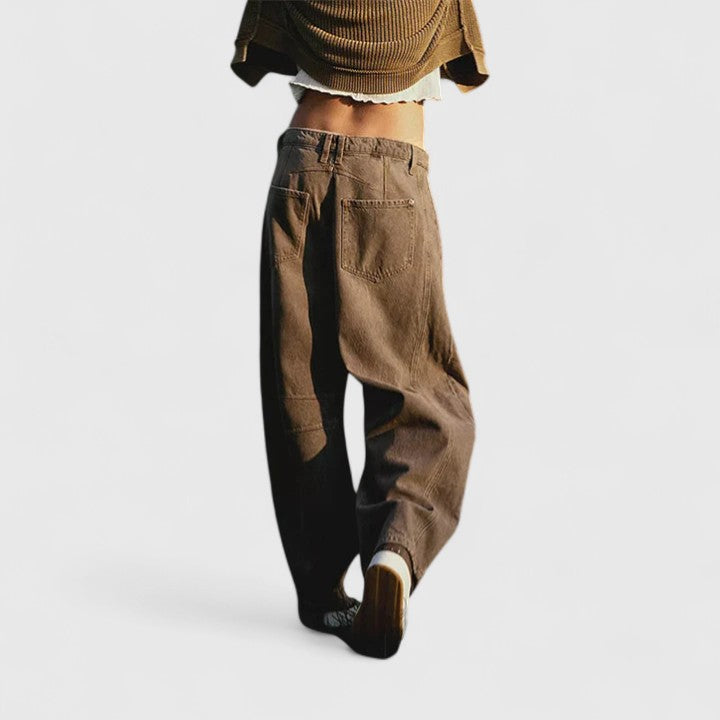Maëlle | Pantalones Amplios Confortables
