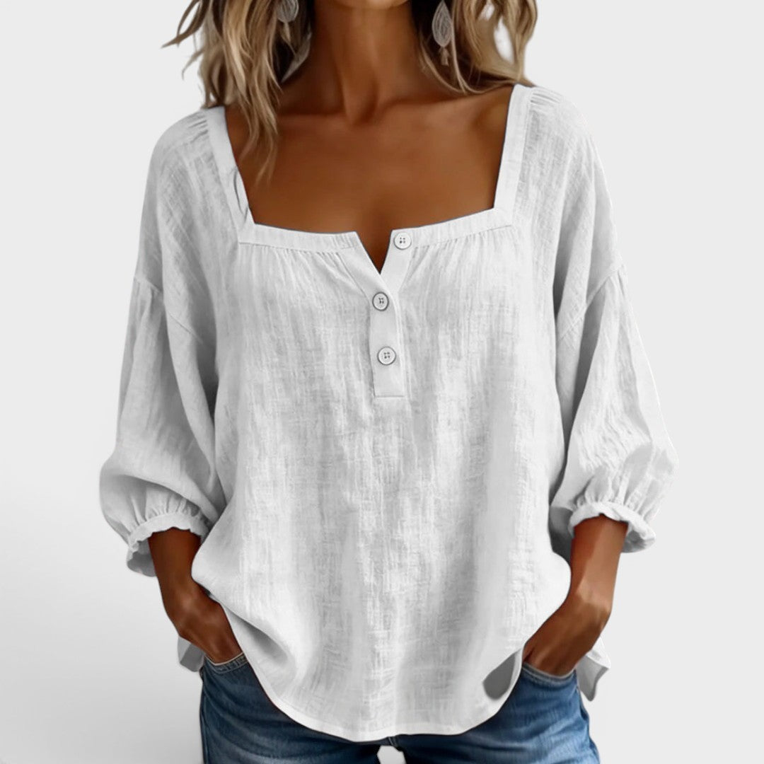 Elena™ | Blusa casual elegante