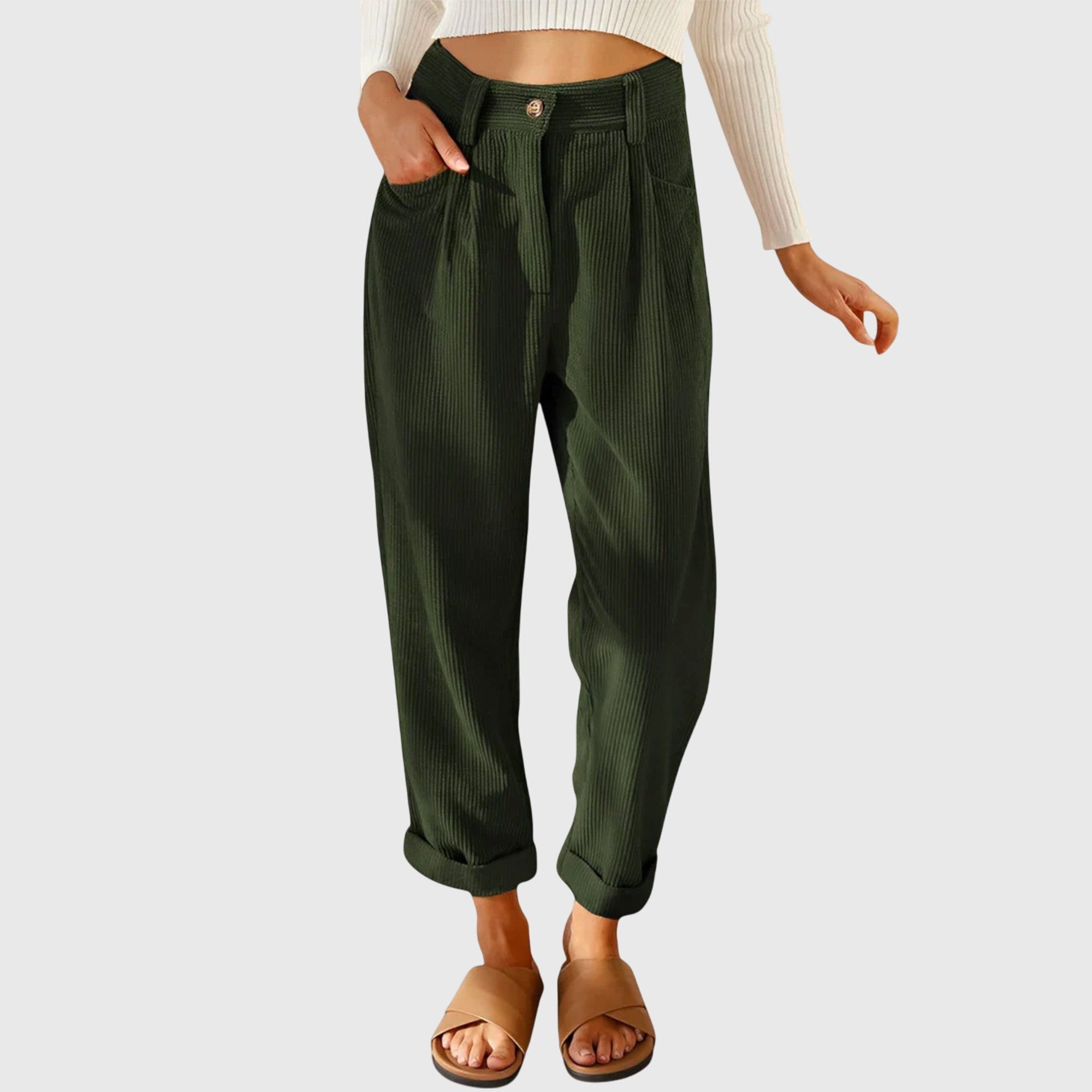 Claire | Pantalón en Corde Moderne