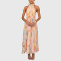 Nicole | Vestido Maxi con Espalda Abierta