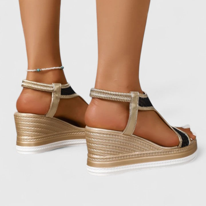 Jessica | Sandalias Orthopédicas con Tacón Aumentado