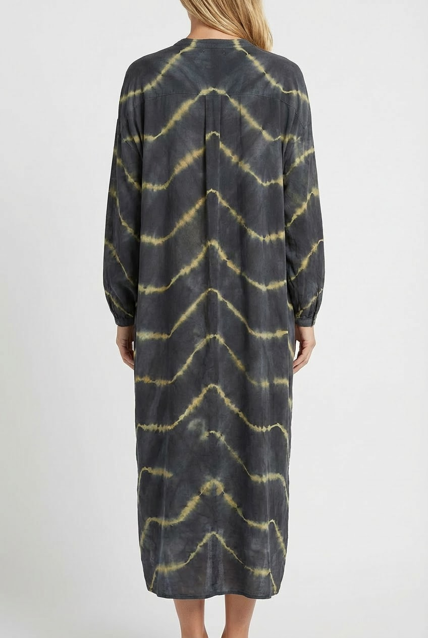 Manon | Élégante Robe Maxi Rayée au Style Boho