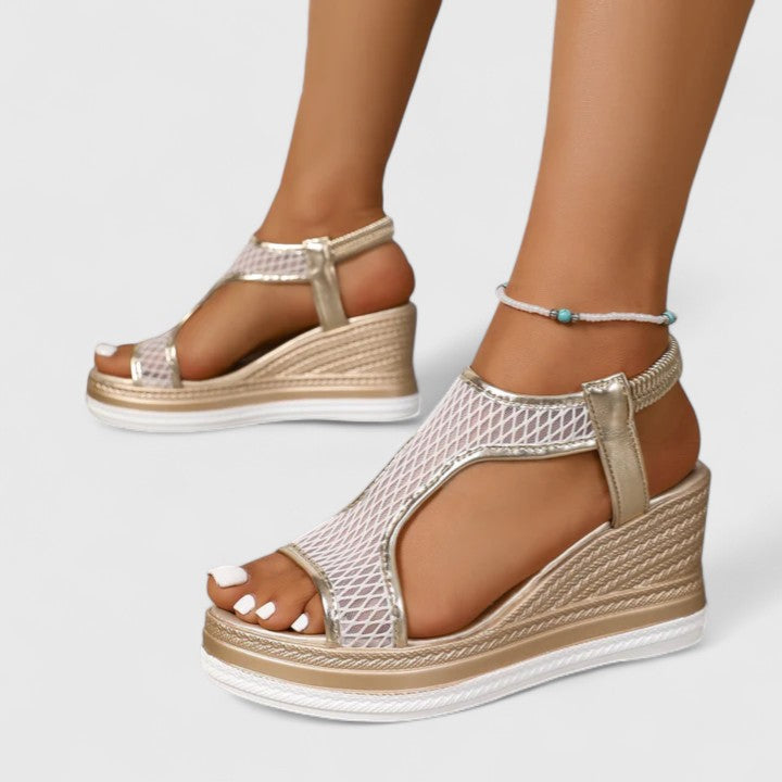 Jessica | Sandalias Orthopédicas con Tacón Aumentado