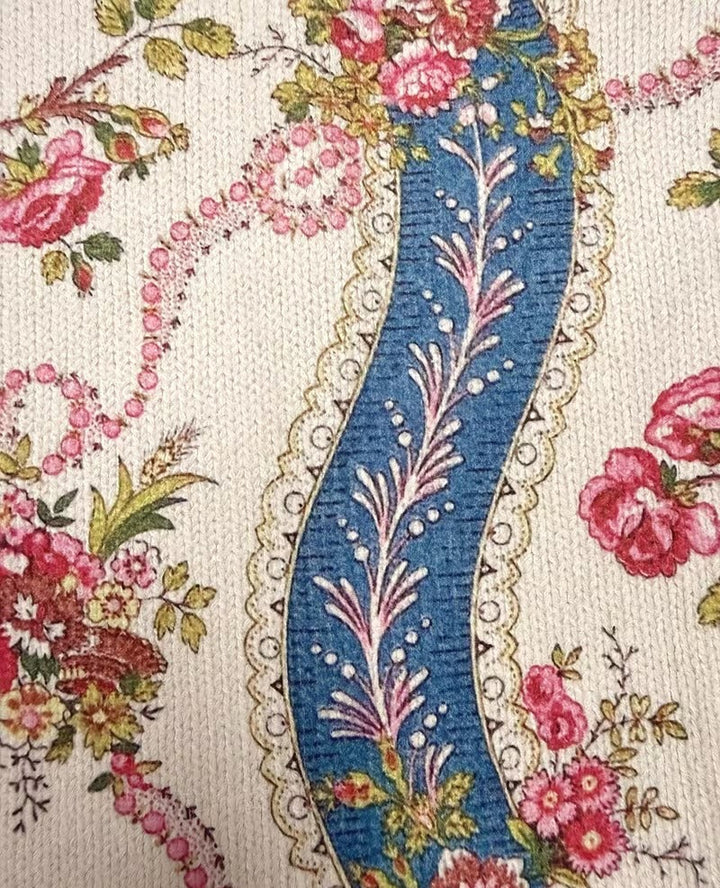 Eulalia™ | Cardigan a Rayas con Rosa Trepadora