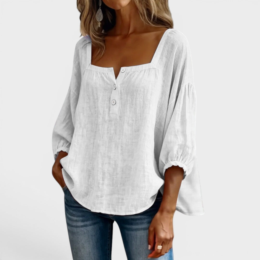 Elena™ | Blusa casual elegante