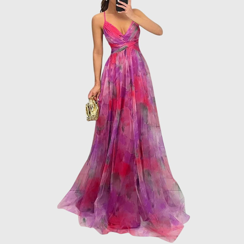 Caroline | Floral Maxi Dress