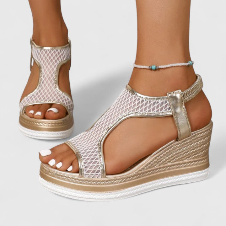 Jessica | Sandalias Orthopédicas con Tacón Aumentado