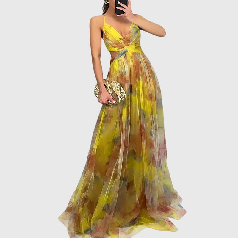 Caroline | Floral Maxi Dress