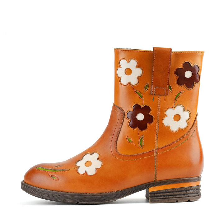 Greta — Botines Soleados de Margaritas