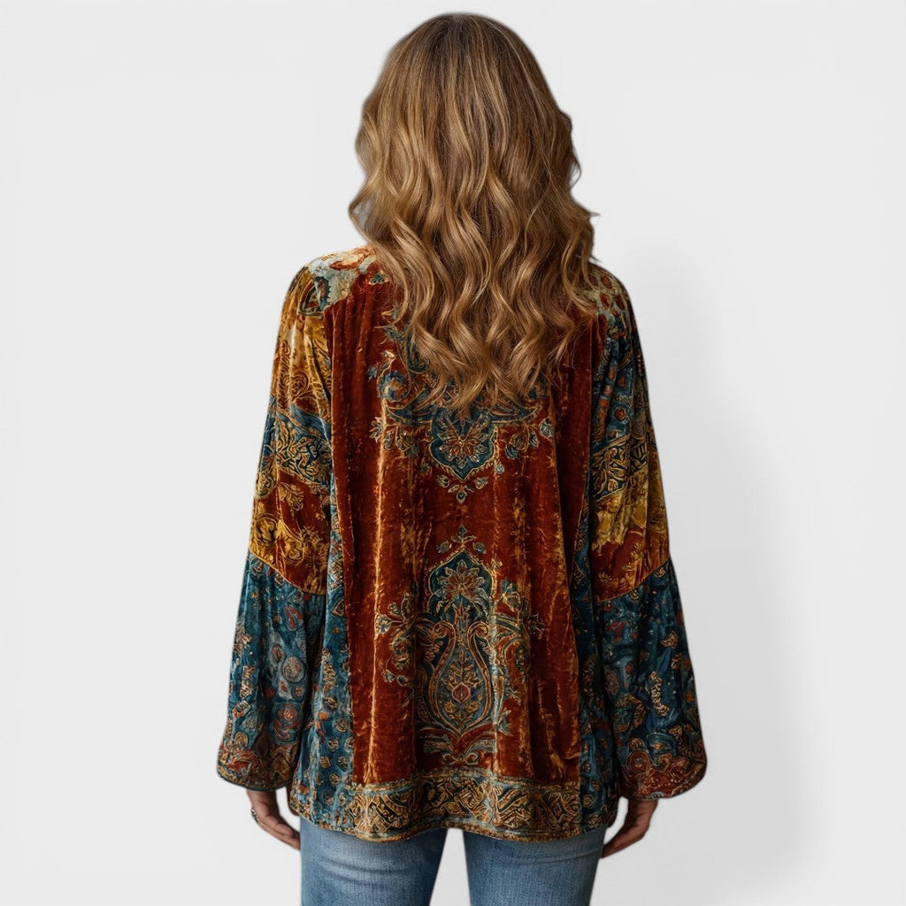 Alba™ | Kimono bohemio bordado