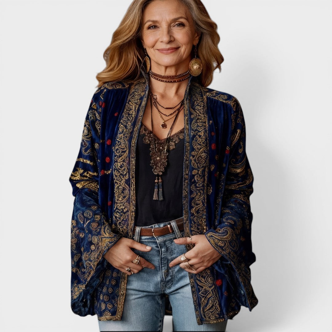 Alba™ | Kimono bohemio bordado