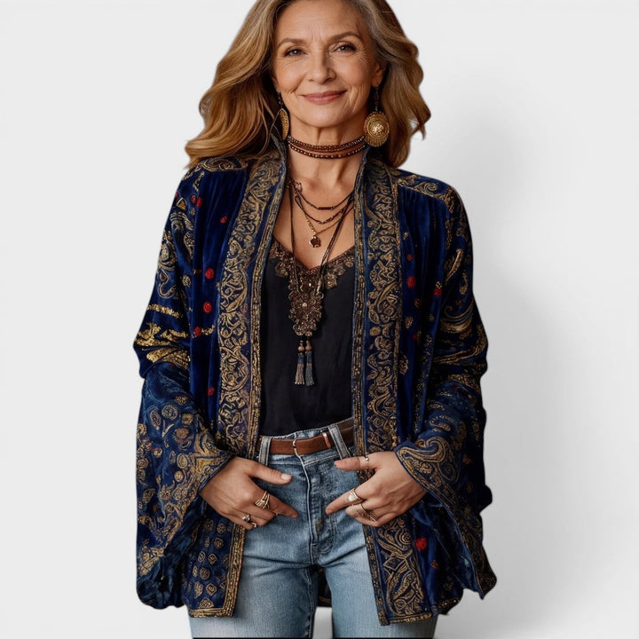 Alba™ | Kimono bohemio bordado