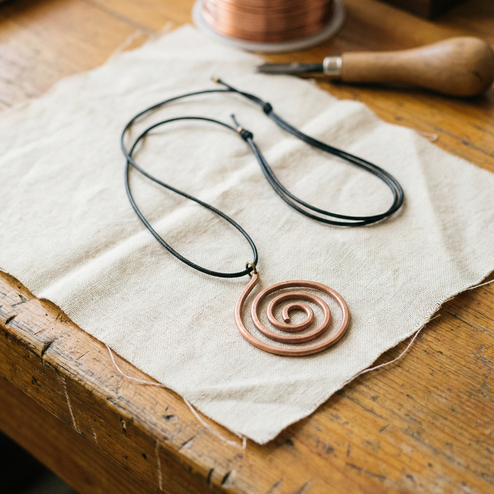 Collar de Cobre Mesa — Leonor