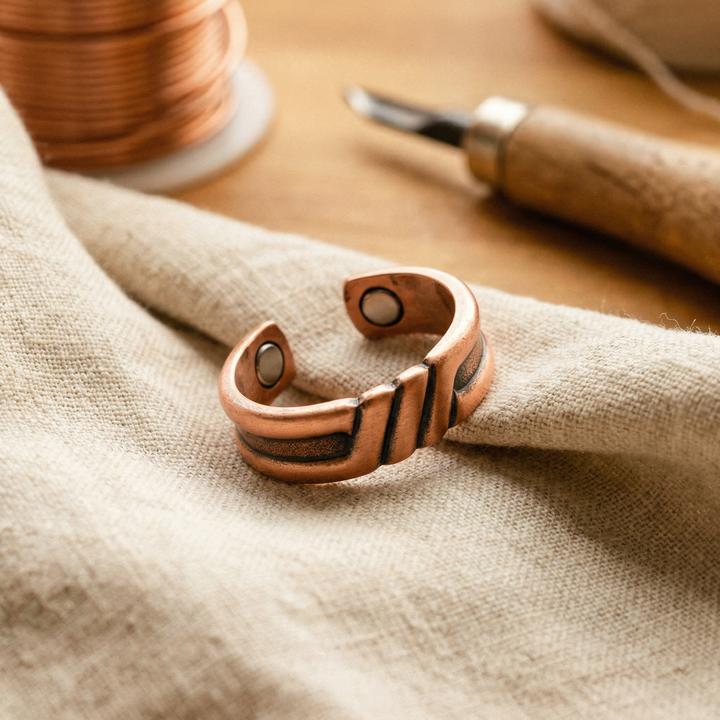 Anillo de Cobre Turba — Leonor