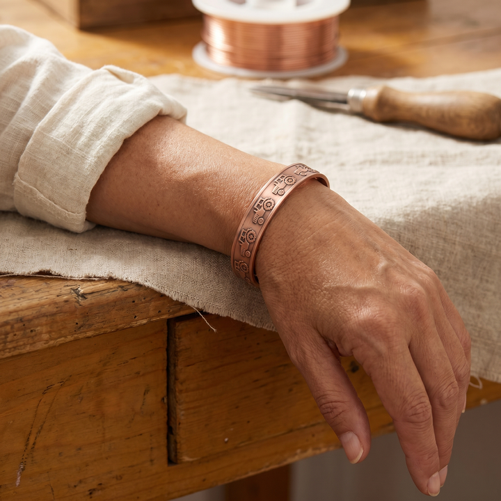 Pulsera de Cobre Ladera — Leonor