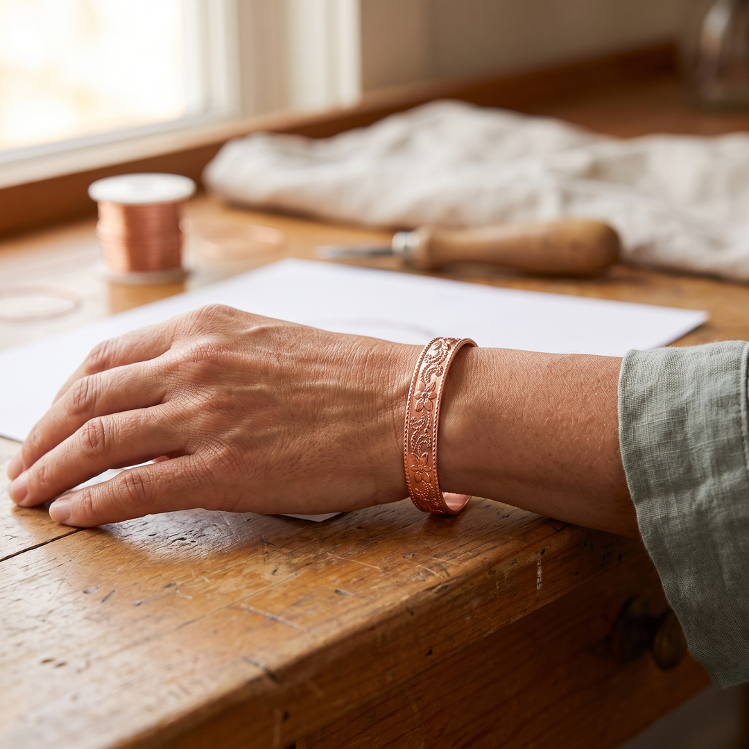Pulsera de Cobre Páramo — Leonor