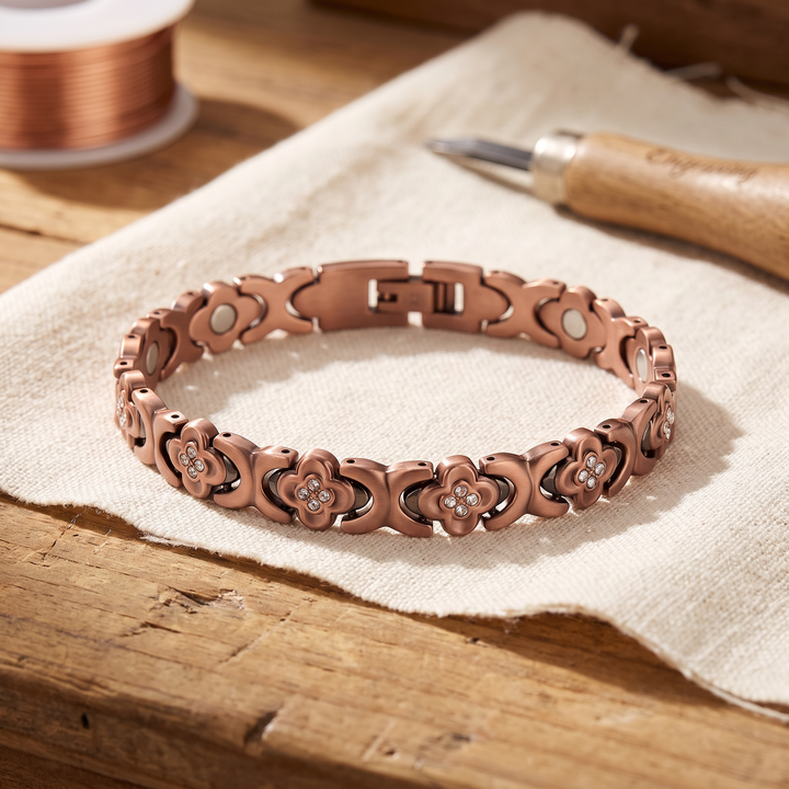Pulsera de Cobre Quilla — Leonor
