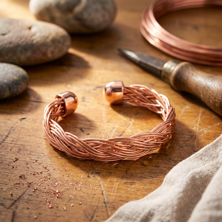 Pulsera de Cobre Olmo — Leonor