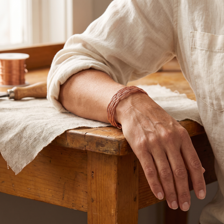 Pulsera de Cobre Alce — Leonor