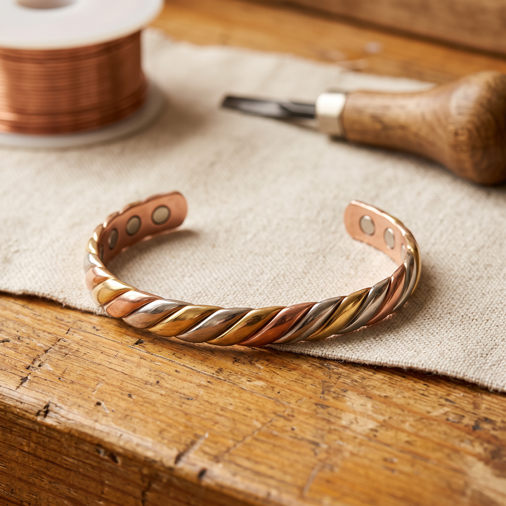 Pulsera de Cobre Pantano — Leonor