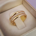 Anillo Vintage con Zirconia