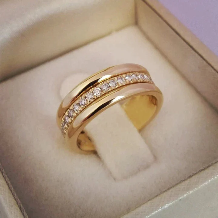 Anillo Vintage con Zirconia