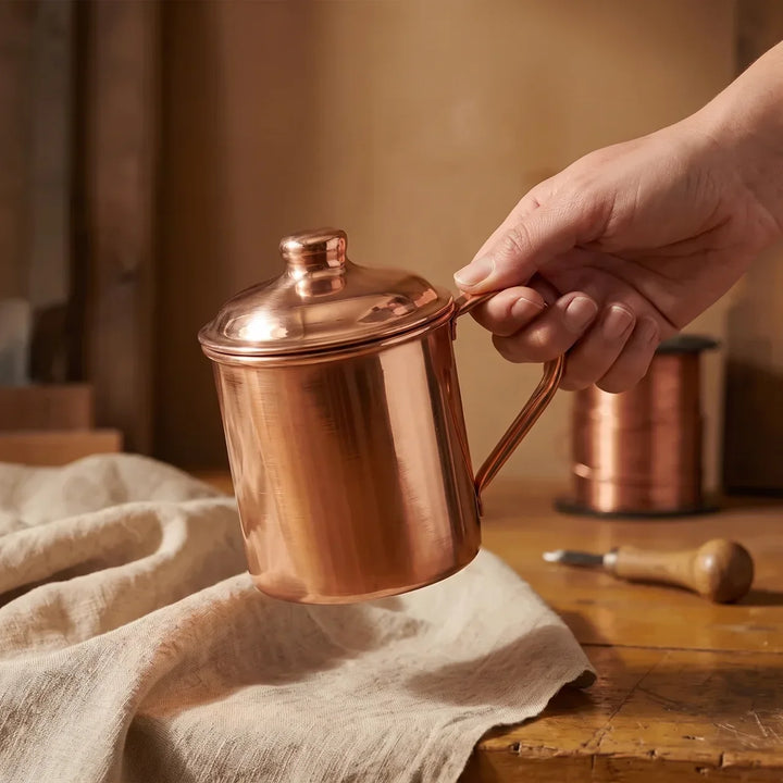 TASA DE COBRE MARTILLADA