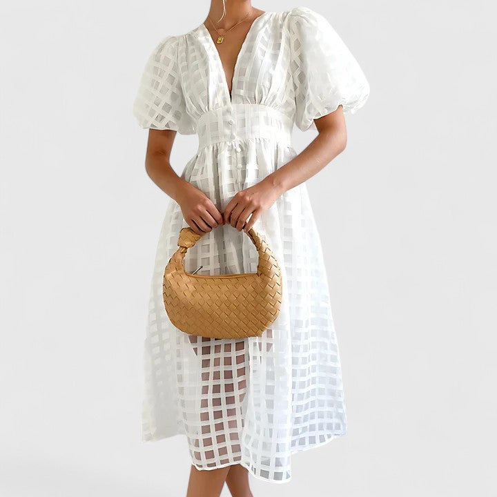 Elanqi | Vestido Midi Elegante