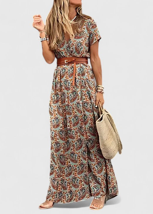 Caroline | Elegante Vestido Maxi Boho