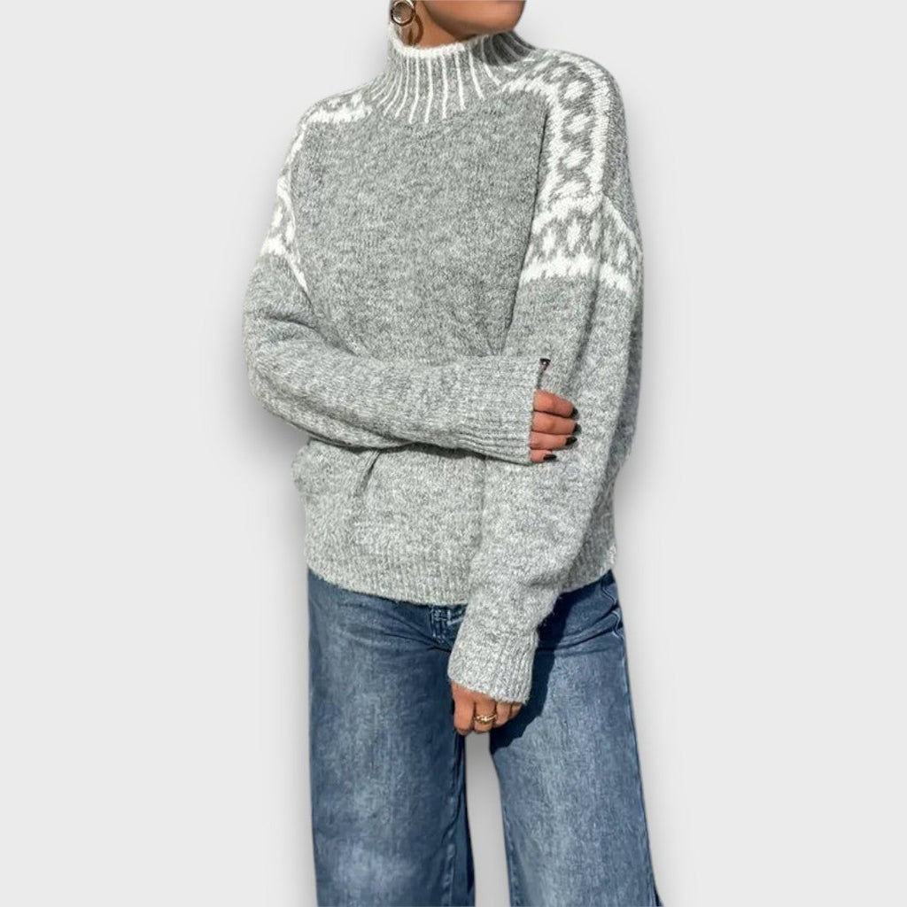 Herminia™ | Suéter de invierno tejido grueso