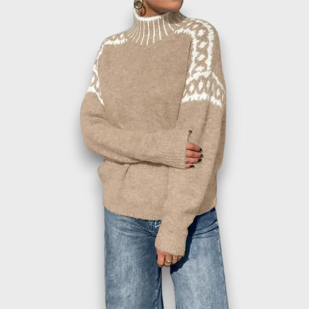 Herminia™ | Suéter de invierno tejido grueso