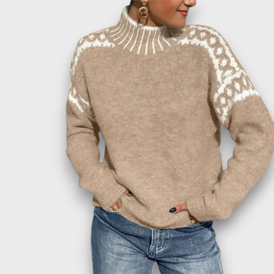 Herminia™ | Suéter de invierno tejido grueso