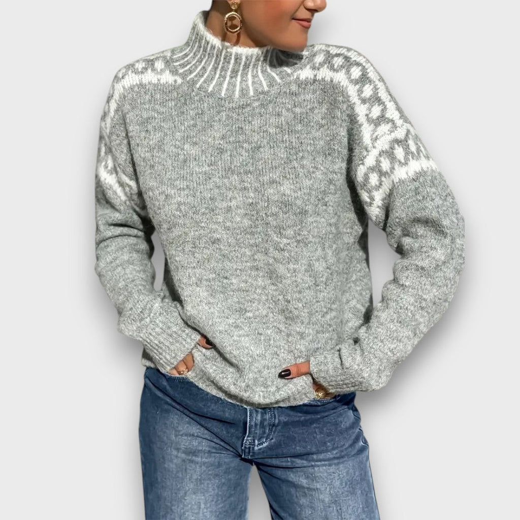Herminia™ | Suéter de invierno tejido grueso