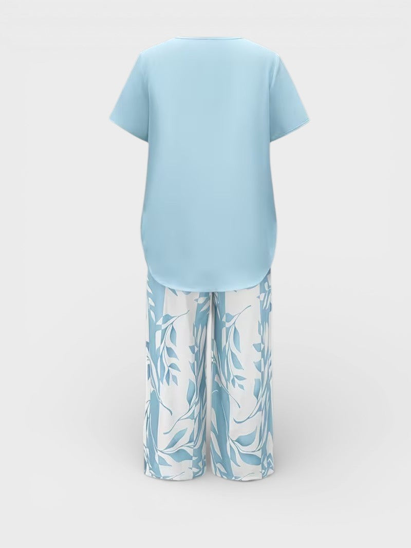 Aitana™ | Conjunto estampado botánico
